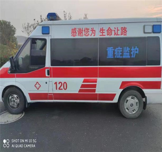 安次救护车出租服务案例3